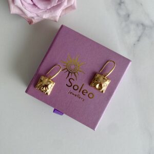 SOLEO Earrings with cubic zirconia