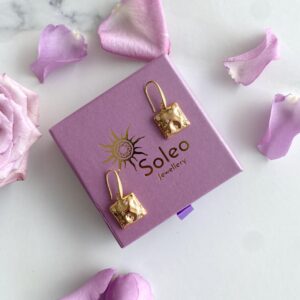 SOLEO Earrings with cubic zirconia
