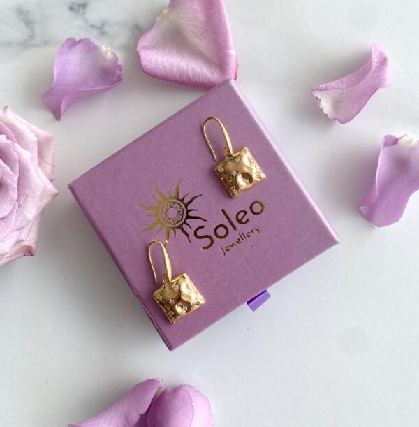 SOLEO Earrings with cubic zirconia